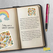 Brooklyn Sticker | New York City Art Decal | Cute Brooklyn Gifts, NYC Souvenirs, Wall Decor & Planner Stickers