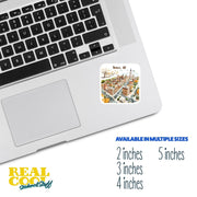 Bronx Sticker | Bronx New York Sticker | Vinyl Decal for Home & Car | NYC Pride Decor Gifts | Urban City Art