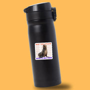 Save the Sea Lion Sticker - Skip The Straw Sticker - Sea Lion Sticker
