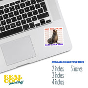Save the Sea Lion Sticker - Skip The Straw Sticker - Sea Lion Sticker