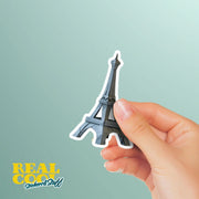 Origami Eiffel Tower Sticker - Cute Eiffel Tower Sticker - Origami Eiffel Tower Decal