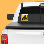 African Gray On Board Sticker - Funny African Gray Sticker - African Gray Car Sticker