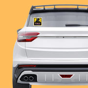 African Gray On Board Sticker - Funny African Gray Sticker - African Gray Car Sticker