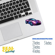 Sports Car Sticker - Cosmic Theme Car Sticker - Car Sticker