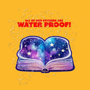 Book Sticker - Cosmic Theme Book Sticker - Reader Sticker