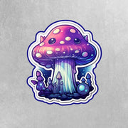 Mushroom Sticker - Cosmic Theme Mushroom Sticker - Cosmic Mushroom Sticker