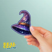 Wizard Hat Sticker - Cosmic Theme Wizard Hat Sticker - Cosmic Wizard Hat Sticker