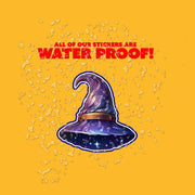 Wizard Hat Sticker - Cosmic Theme Wizard Hat Sticker - Cosmic Wizard Hat Sticker