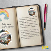 Mt Shasta California Sticker - California Sticker - Mountain Sticker