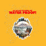 Mt Shasta California Sticker - California Sticker - Mountain Sticker