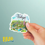 Tokyo Sticker - Japan Sticker - Tokyo Travel Sticker