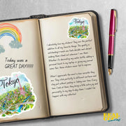 Tokyo Sticker - Japan Sticker - Tokyo Travel Sticker