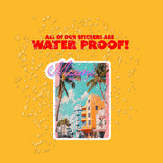 Miami Beach Sticker - Vintage Miami Beach Sticker - South Beach Sticker