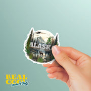 Alaska Noatak Wilderness Sticker - Alaska Sticker - Alaska Travel Decal - Noatak Wilderness Sticker