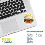Chicken Sandwich Kind Of Day Sticker - Chicken Sandwich Sticker - Foodie Sticker