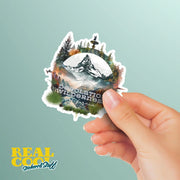 California Sticker - Desolation Wilderness, Outdoors Decal, Nature Lover Gift, Adventure Souvenir, Waterproof Vinyl, Camp Decor