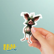 Cool Hog Sticker - Funny Sunglasses Pig Decal, Waterproof Vinyl, Cute Car Sticker & Party Favor for Hog Lovers