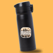 Prague Sticker | Vintage Travel Decal, Czech Republic Souvenir, Cityscape Art | Perfect Gift for Travelers & Locals