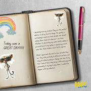 Cool Cheetah Sticker - Funny Sunglasses Cheetah Decal for Laptop, Cute Wild Animal Sticker, Perfect Gift for Animal Lovers