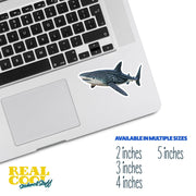 Whale Shark Sticker | Marine Life Vinyl Decal | Ocean Art for Water Lovers & Nature Enthusiasts | Cute Fish Decor