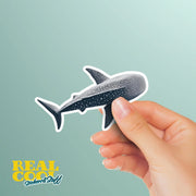 Whale Shark Sticker | Marine Life Vinyl Decal | Ocean Art for Water Lovers & Nature Enthusiasts | Cute Fish Decor