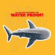 Whale Shark Sticker | Marine Life Vinyl Decal | Ocean Art for Water Lovers & Nature Enthusiasts | Cute Fish Decor