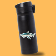 Tiger Shark Sticker | Waterproof Vinyl Decal for Car, Laptop, Water Bottle | Ocean lover Gift Shark Enthusiast Decor
