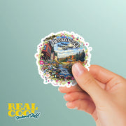 Millinocket Sticker - Vintage Millinocket Maine Decal, Nature Lover Gift, USA Travel Souvenir, Outdoor Adventure Decor