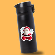 Santa Sticker | Festive Christmas Sticker for Gifts, Crafts & Holiday Decor | Cute Winter Decoration