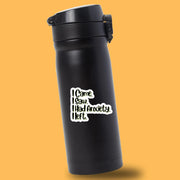 I Came I Saw I Had Anxiety I Left Sticker | Funny Inspirational Vinyl Decal for Laptop, Water Bottle & Journal