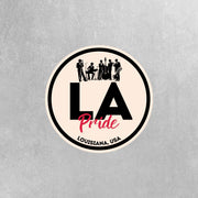 Louisiana Pride Sticker - Louisiana State Abbreviation Decal for Car, Laptop & Water Bottle | Perfect Louisiana Gift Souvenir