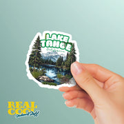 Lake Tahoe Sticker | Waterproof Travel Decal for Outdoors | Perfect Souvenir & Gift for Nature Lovers Adventurers
