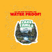 Lake Tahoe Sticker | Waterproof Travel Decal for Outdoors | Perfect Souvenir & Gift for Nature Lovers Adventurers