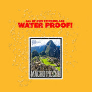 Machu Picchu Sticker | Peru Stickers | Machu Picchu Decal | Travel Souvenir & Wall Art
