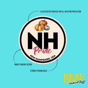 New Hampshire Pride Sticker - New Hampshire State Abbreviation Decal for Car, Laptop & Water Bottle | Perfect New Hampshire Gift Souvenir
