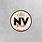 Nevada Pride Sticker - Nevada State Abbreviation Decal for Car, Laptop & Water Bottle | Perfect Nevada Gift Souvenir