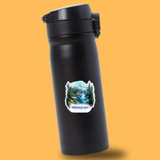 Emerald Bay Sticker - California Nature Decal, Waterproof Vinyl, Outdoor Adventure, Lake Tahoe Art, Eco-Friendly Travel Stickers