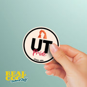 Utah Pride Sticker - Utah Abbreviation Decal for Car, Laptop & Water Bottle | Perfect Utah Gift Souvenir