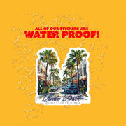 Rodeo Drive Sticker | Vintage Los Angeles Decal | Beverly Hills Sticker | California Souvenir Decor