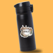 Seville Sticker | Andalusia Plaza de España | Travel Souvenir, Vintage Art Decor for Home & Office