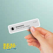 Funny Water Sticker - Water Alert Sticker - Water Bottle Sticker