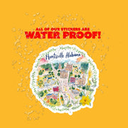 Huntsville Sticker - Huntsville Alabama Decal, Great for Laptops & Water Bottles, Perfect Gift for Space Lovers Travelers