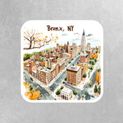 Bronx Sticker | Bronx New York Sticker | Vinyl Decal for Home & Car | NYC Pride Decor Gifts | Urban City Art