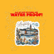 Stockholm Sticker | Scandinavian City Decor | Unique Travel Souvenir | Cute Vinyl Wall Art | Gift for Travelers & Explorers