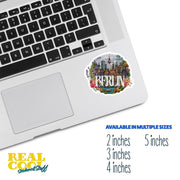 Berlin Sticker - Germany Sticker, Travel Souvenir, Die-Cut Decal, City Decor, Gift for Travelers, Cute Berlin Art, Custom Vinyl Stickers