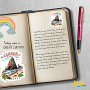 Cannon Beach Sticker - Cute Oregon Sticker for Travel Lovers & Nature Enthusiasts, Souvenir Gift, Waterproof Durable