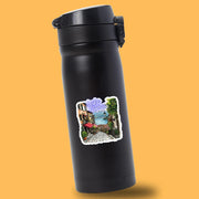 Lake Como Sticker - Vintage Italy Sticker for Travel Lovers, Waterproof & Durable, Great Souvenir or Gift Idea