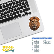 Lion Sticker | Lion Head Decal | King Of The Jungle Decal