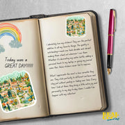 Gainesville Sticker | Florida Decal | Custom Vinyl Art | Laptop & Water Bottle Decor | Gift for Gators Fans