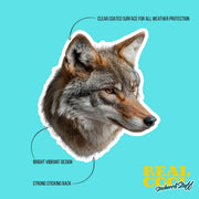 Wolf Sticker | Wolf Head Decal | Wolf Decal